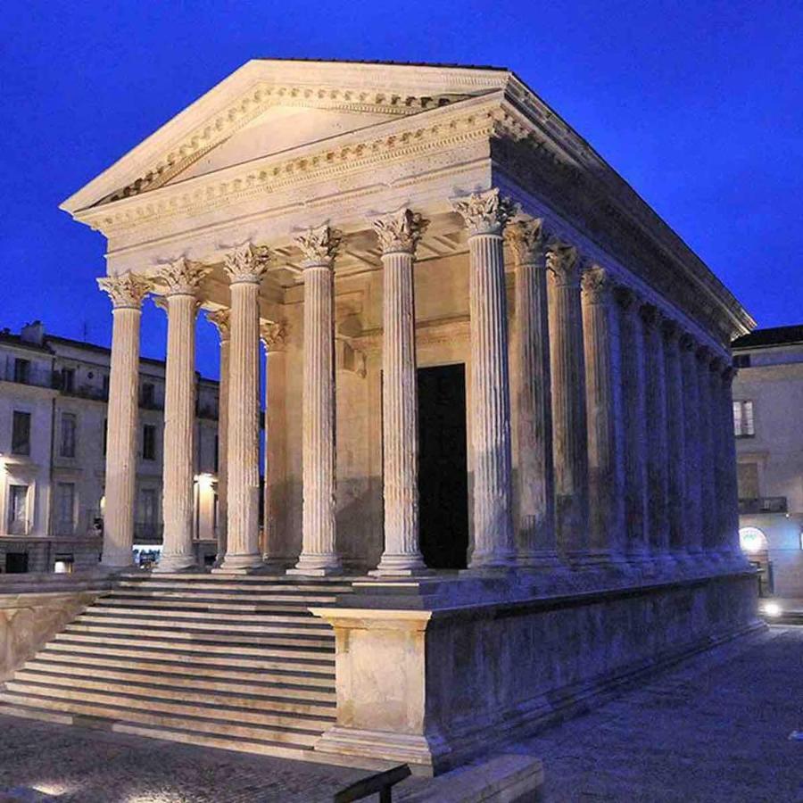Roma Divine Home Cinema Et Jardin Nimes Luaran gambar